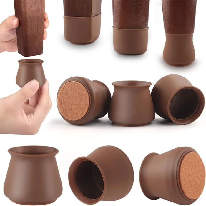 24pcs Silicone chair legs Protective cover
